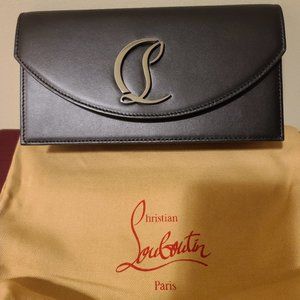 Christian Louboutin Clutch Wallet on a Chain Like